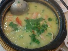 膏蟹粥+虾+干贝-發記潮汕大排档(宝翔路店)