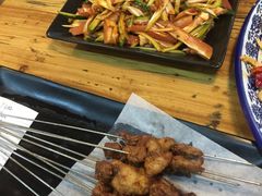 -长青菠菜面·烧烤