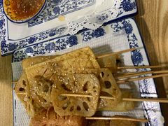 豆皮包韭菜-黄记潮汕甜汤(贝底田坊店)