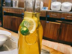 柠檬冰桔茶-探鱼·鲜青椒爽麻烤鱼(银泰城店)