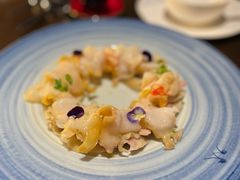 脆皮咸鸡捞螺片-广州文华东方酒店·江-由辉师傅主理