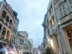 -海口骑楼小吃街