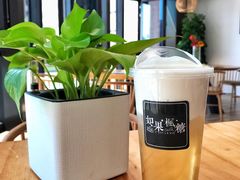 冻顶乌龙奶盖-如果枫糖(万达店)