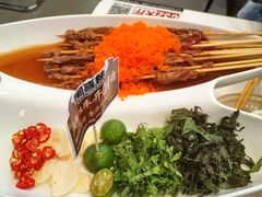 柳喜辣鱼籽生牛-柳喜辣·烧烤酒局(跃进总店)