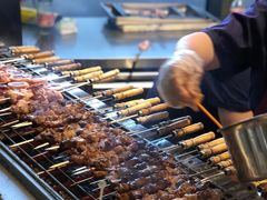 现烤的羊肉串-凯悦·东方公主号 全球海鲜自助餐厅(凯丹广场店)