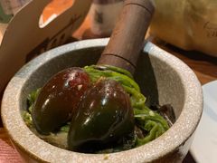 皮蛋青椒擂茄子-炊烟小炒黄牛肉(东庆街店)