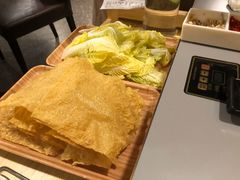 炸腐竹-烹然四季椰子鸡火锅(团结湖总店)