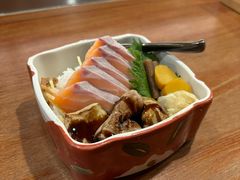 三文鱼鹅肝定食-岚山日本料理(珠江新城店)