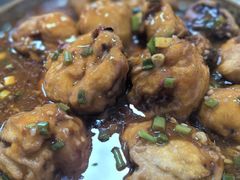 鱼香茄饼-周师饭店