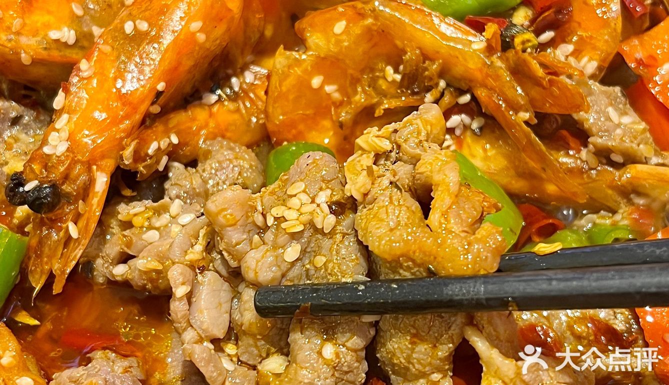 长沙的！吃了一次就会爱上的虾炊牛🥘