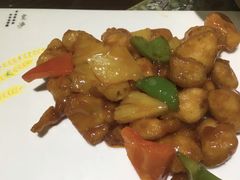 菠萝咕咾肉-福慧慈缘素食餐厅(王府井店)