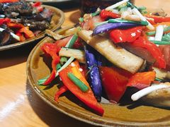 炒茄子-袁家豆腐