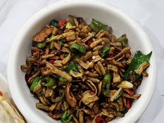 卜豆角炒肉-谭姐湘菜馆(浦东大道店)