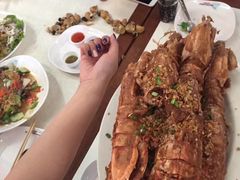 -班赞海鲜市场胖阿姨加工点