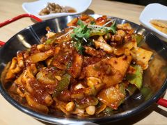 炒鱿鱼-山海珍味韩国料理(奥城店)