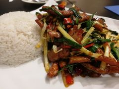 金桔香猪颈肉饭-兰芳园丝袜奶茶(凯茵新城店)