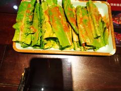 麻酱油麦菜-江边城外烤全鱼(方庄店)