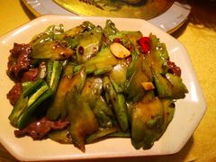苦瓜炒牛肉-华信美食