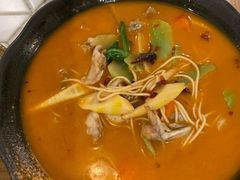 麻香牛蛙面-十面欢腾·海鲜面·台式Bistro(长乐路店)