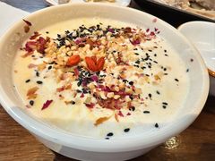 牛奶鸡蛋醪糟汤-靖远尕六美味羊羔肉