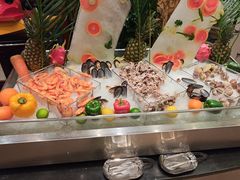 -大中华希尔顿酒店-念自助餐·海南美食·三文鱼