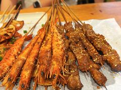 烤羔羊肉串-木屋烧烤(龙湖天街店)