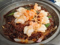 粉丝裹虾-绿茶餐厅(滨海万达广场店)