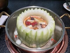 -得意咚瓜·顺德鱼生·冬瓜盅火锅