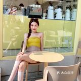 春天气息暖阳的一杯咖啡