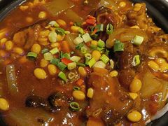 黄豆羊蹄煲-小河公主秘制烤羊腿(小绿谷店)