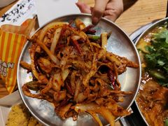 辣炒猪颈肉-枣玛尔脊骨汤·烤肉(西塔总店)