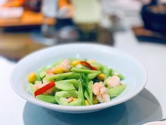 鲜虾兰度炒银杏-天和晟烤鸭店(玉泉西街店)