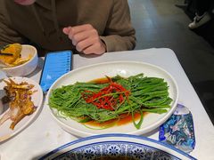 白灼丝瓜苗-新蜀会四川豆花(五羊店)