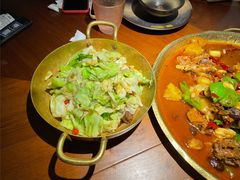 干锅手撕包菜-楼兰新疆主题餐厅(苏州中心店)