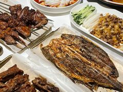 -谷丽羊肉串·新疆烧烤·羊肉火锅大排档·原老马烧烤(砂子塘店)