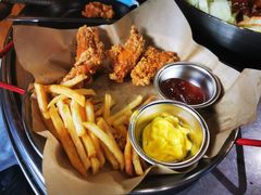 铁盘烤辣鸡（中）-山·烤辣鸡韩国料理(西溪路店)