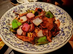 酱爆猪肝拌面-阿大排档(长春这有山店)