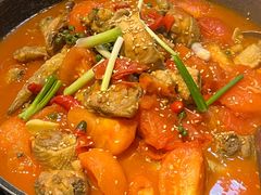 -贵州辣子鸡番茄鸡