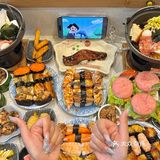超有氛围感的日料寿司自助！新上鳗鱼饭好好吃啊
