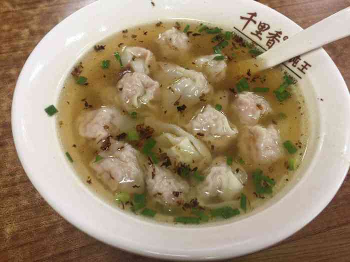 福建千里香馄饨王(丰谷路店)-"上来的时候觉得第一眼 好少然后楼下
