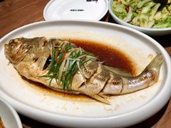 清蒸黄花鱼-吕氏疙瘩汤·新鲁菜(济南万象城店)