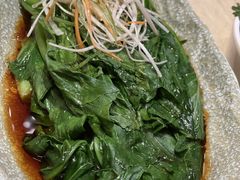 白灼菜心-大眼锅贴水饺(河东店)