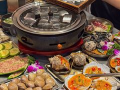 -围炉肉舍•炭烤活鳗•丹东海鲜烤肉(步行街店)