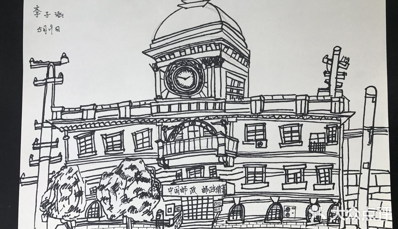 小小年纪画功高高 记录老上海历史