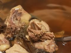 羊肚菌炖老鸡汤-雅和生态渔庄·宜城锅巴饭(龙灵山公园店)