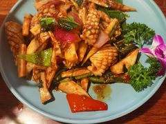 泰酱爆炒鲜鱿-苏梅花园(群星城店)