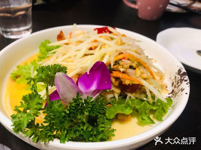 Siam泰餐厅(水上公园店)鲜虾青木瓜沙拉图片