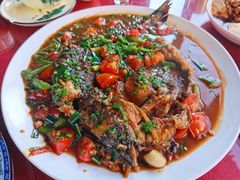 遇龙河剑骨鱼—阳朔特色啤酒鱼-生态苑农庄(十里画廊遇龙河店)