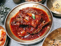 -草家酱蟹炭火烤肉店(珲春南路二店)