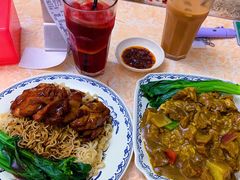 黑椒猪扒捞丁-渔记茶餐厅(渔村店)